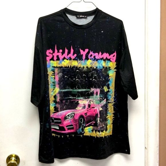 Sheik Still Young Pink Mercedes Benz Graphic size Small - Picture 2 of 6